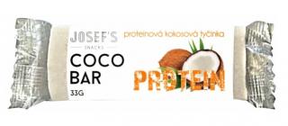 Josef's snacks Ovocná tyčinka proteinová kokosová 33 g