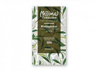 Míšina Čokoláda Mléčná čokoláda 50 % Madagaskar - Earl grey 50 g EXP. 13.2.2024