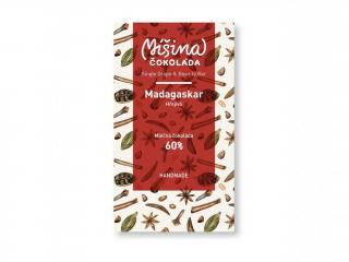 Míšina Čokoláda mléčná čokoláda 60% Madagaskar hřejivá 50 g