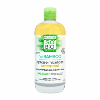 SO’BiO étic Voda micelární dvoufázová – řada Pur BAMBOO BIO 500 ml