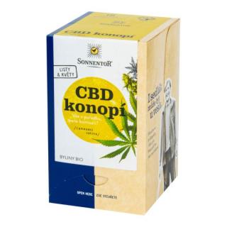 Sonnentor Čaj CBD konopí BIO 21,6 g