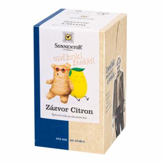 Sonnentor Čaj Zázvor citron BIO 32,4 g