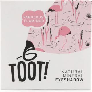 TOOT Minerální oční stíny růžové – Fabulous Flamingo 2,3 g