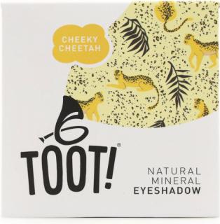 TOOT Minerální oční stíny zlato-žluté – Cheeky Cheetah 2,3 g