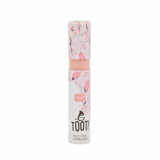 TOOT Přírodní lesk na rty růžový – Flamingo Kiss 5,5 ml