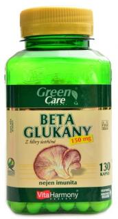VitaHarmony Beta glukany 150 mg extrakt z hlívy ústřičné 130 kapslí