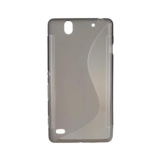 Plastový zadní kryt pro iPhone 5/5s/SE - Černý průhledný