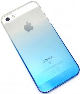 Silikonový kryt na iPhone 5/5s/SE - Modrý