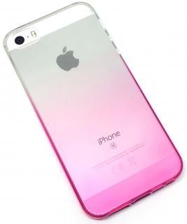 Silikonový kryt na iPhone 5/5s/SE - Růžový
