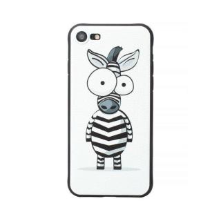 Značkový kryt na iPhone 7/8 - Zebra