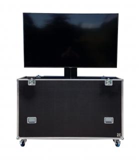 Case s elektrickým výsuvem na TV 75