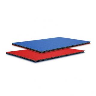 SolidLite® PP. Plate blue / red 6.8 mm, 2500 x 1250 mm