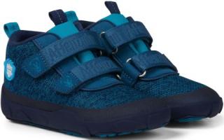 Affenzahn Minimal Lowboot Knit Bear - Blue/Sapphire Velikost obuvi: 22