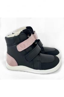 Baby Bare Shoes Febo Winter Sparkle Black - okop Asfaltico Velikost obuvi: 24