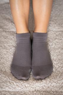 Be Lenka barefootové ponožky nízké šedé Velikosti ponožek, rukavic: 39-42