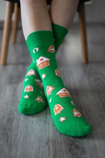 Be Lenka barefootové zimní ponožky - Perníčky Velikosti ponožek, rukavic: 35-38