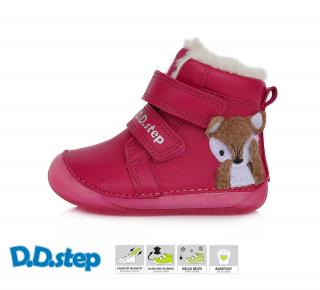 D.D.step zimní S070-353 Dark Pink Velikost obuvi: 21