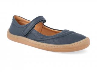 Froddo Barefoot Junior baleríny G3140136-1 Dark Blue Velikost obuvi: 37