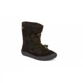 Froddo Barefoot Junior zimní boty G3160212-8 Black Velikost obuvi: 36