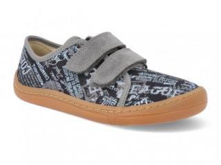 Froddo Barefoot Slipper G1700355-2 Black/Grey Velikost obuvi: 23
