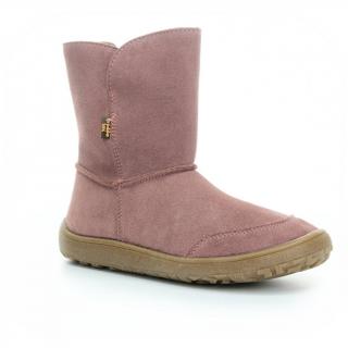 Froddo Barefoot zimní kozačky s membránou G3160170 Pink Velikost obuvi: 26