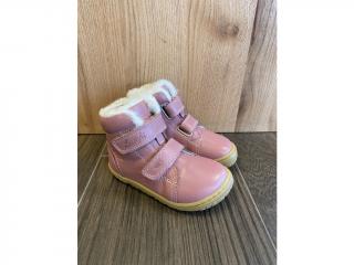 Lurchi zimní obuv NIK 33-50049-03 Nappa Ambra Rose Velikost obuvi: 22