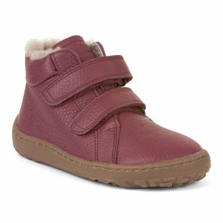 Zimní Froddo Barefoot G3110227-9K Bordeaux Velikost obuvi: 26