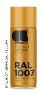 Akrylátová barva RAL Akrylátová barva RAL (RAL1007) žlutá narcisová 400ml