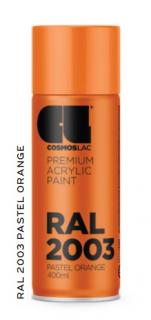 Akrylátová barva RAL Akrylátová barva (RAL2003) pastelově oranžová 400ml