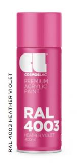Akrylátová barva RAL Akrylátová barva (RAL4003) vřesová fialová 400 ml