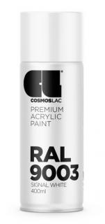 Akrylátová barva RAL Akrylátová barva (RAL9003) bílá signální 400 ml