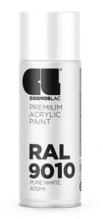 Akrylátová barva RAL Akrylátová barva (RAL9010) bílá - mat 400 ml