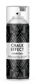 CHALK EFFECT - barvy s křídovým efektem 400 ml Spray No1 křídový efekt CHARCOAL 400 ml