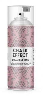 CHALK EFFECT - barvy s křídovým efektem 400 ml Spray No11 křídový efekt BUDAPEST PINK 400 ml