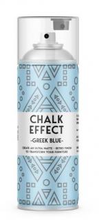 CHALK EFFECT - barvy s křídovým efektem 400 ml Spray No14 křídový efekt GREEK BLUE 400 ml