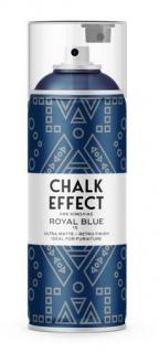 CHALK EFFECT - barvy s křídovým efektem 400 ml Spray No15 křídový efekt ROYAL BLUE 400 ml