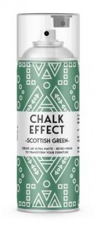 CHALK EFFECT - barvy s křídovým efektem 400 ml Spray No8 křídový efekt SCOTTISH GREEN 400 ml
