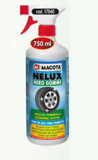 Macota - NELUX černidlo na pneu a pryžové části automobilu 750 ml