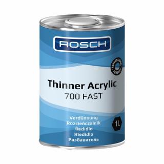 ŘEDIDLO THINNER ACRYLIC 700 ROSCH -  1l, 5l NORMAL - FAST Objem: 1l