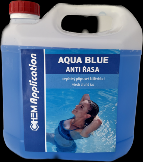 Anti řasa 3l - protiřasový prostředek, Aqua Blue
