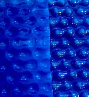 Bazénová solární plachta na bazén modrá 500mic - na míru ŠÍřka: 4,5 metru