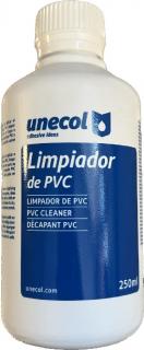 Čistič Unecol 250ml pro odmaštění PVC trubek, ventilů, fitinek