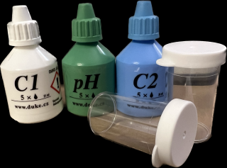 DUKE Kapkový tester (Cl/Ph) - chlor + pH