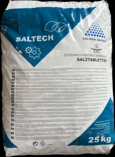 Regenerační tabletová sůl pro úpravny vody, změkčovače a myčky 25kg - DOPRAVA ZDARMA