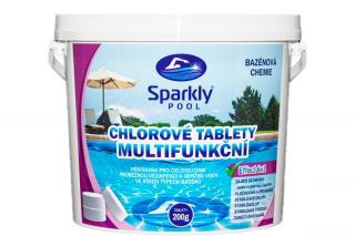 Sparkly POOL Multifunkční 6v1 tablety 200g 3 kg