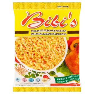 Bibi's - Instantní polévka s příchutí kuřecí - 60 g
