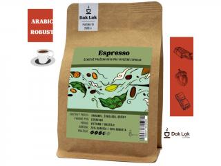 Dak Lak - Coffee Espresso - 250 g Varianta balíčků: Zrnková