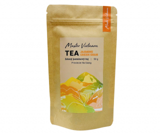 Master Vietnam - Vietnamský zelený jasmínový čaj - 50 g Sklizeň: Sklizeň 4/2023