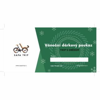 Sapa Trip zážitek s obědem v Pražské Tržnici Sapa Varianta balíčků: Vánoční voucher - tištěný