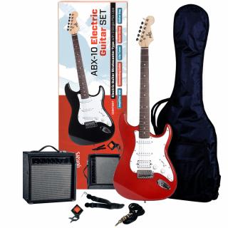 ABX 20 SET elektrická kytara, kombo,obal,ladička,kabel